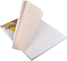 variety A5 Cotton Acid Free Canvas Pad  Set of 10   White-thumb1