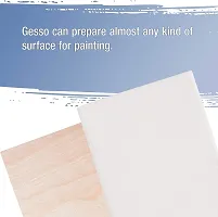 PANTONIC GESSO WHITE 250 ML White Gesso for Oil Painting, Paint Formulations, Canvas (Semi-liquid 250 ml)-thumb4