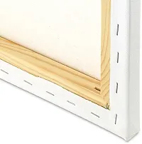 variety 5 x 7 STRETCHED CANVAS Cotton Medium Grain Stretched Canvas Board  Set of 2   PUIRE WHITE-thumb3