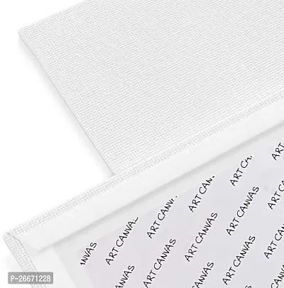 variety 18 x 18 CANVAS BOARD Cotton Medium Grain Board Canvas  Set of 1   White-thumb3