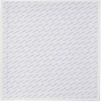 variety 4 x 4 CANVAS BOARD Cloth Medium Grain Board Canvas  Set of 12   PURE WHITE-thumb2