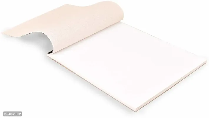 PANTONIC CANVAS PAD 5x 7 400GSM 10OZ PRIMED 10SHEETS Cotton Medium Grain Canvas Pad  Set of 1   White-thumb3