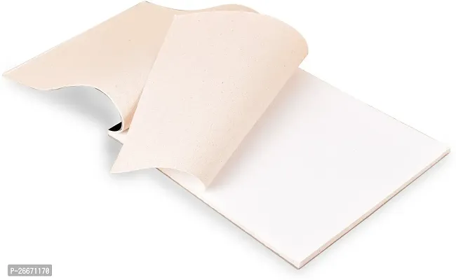 PANTONIC A/4 CANVAS PAD Cotton Medium Grain Canvas Pad  Set of 1   PURE WHITE-thumb2