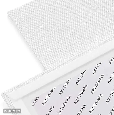 variety 10 x 14 CANVAS BOARD Cotton Medium Grain Board Canvas  Set of 2   White-thumb3