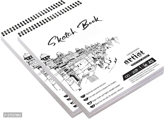 variety A 5 SKETCH BOOK PACK OF 2  BLUE  Sketch Pad  50 Sheets, Pack of 2