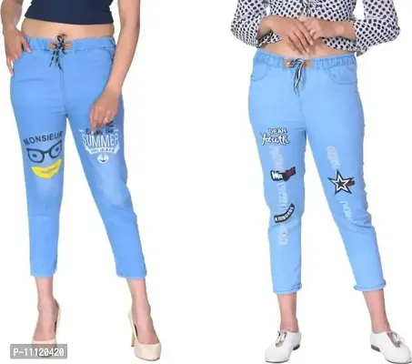 Stylish Denim Jeans Combo For Women