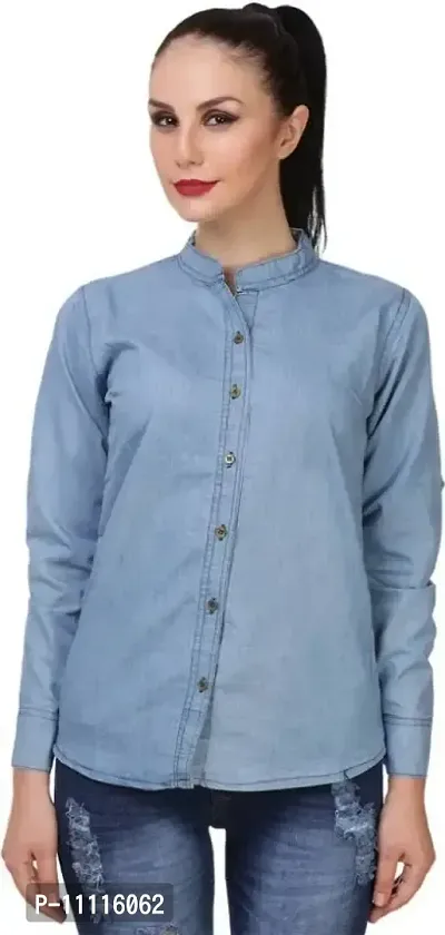 Lara Retro Western Denim Shirt | Western denim shirt, Perfect denim, Denim  shirt