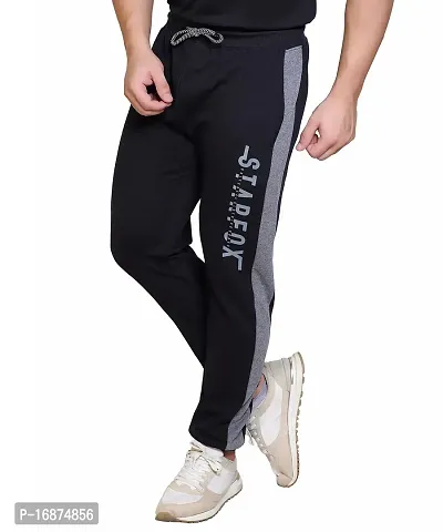 StarFox Men's Cotton Blend Loop Knit Fabric Track Pant for Gym-thumb4