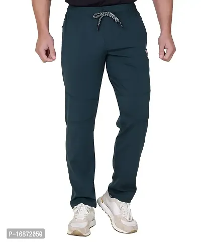 StarFox Men's Lycra Blend Self Design Casual Track Pant [SF-799]-thumb0