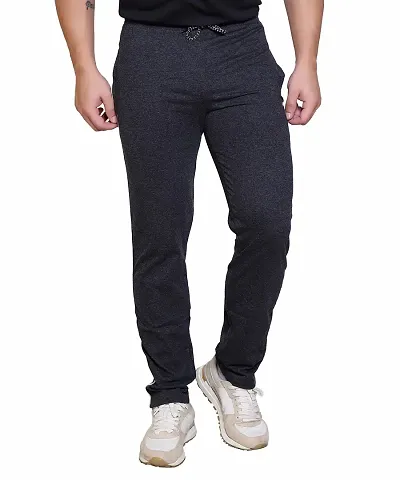 StarFox Men's Cotton Blend Classic Look Bottom Wear with One Zipper Pocket