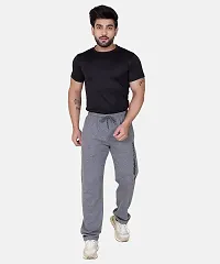 StarFox Men's Cotton Blend Loop Knit Fabric Track Pant for Gym-thumb3