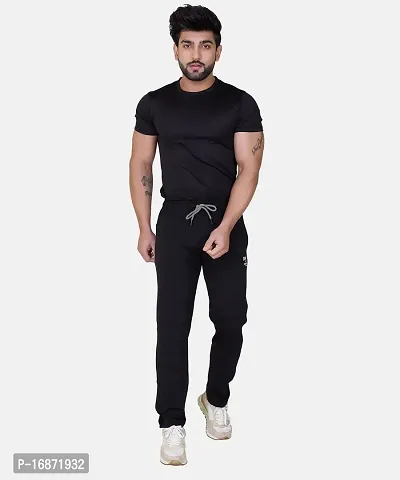 StarFox Men's Lycra Blend Self Design Casual Track Pant [SF-799]-thumb5