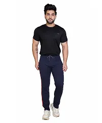 StarFox Men's Cotton Blend Classic Look Bottom Wear with One Zipper Pocket-thumb4