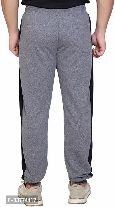 Elegant Cotton Blend Self Pattern Joggers For Men-thumb2