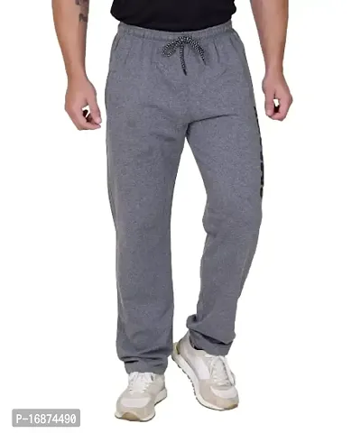 StarFox Men's Cotton Blend Loop Knit Fabric Track Pant for Gym-thumb0