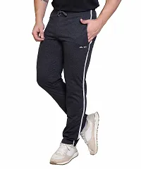 StarFox Men's Cotton Blend Classic Look Bottom Wear with One Zipper Pocket-thumb3