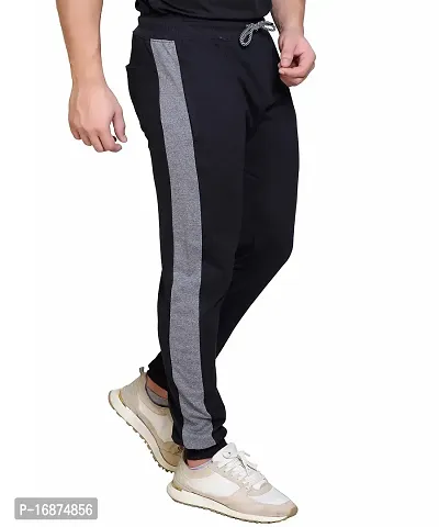 StarFox Men's Cotton Blend Loop Knit Fabric Track Pant for Gym-thumb3