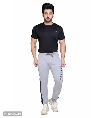 StarFox Men's Cotton Blend Loop Knit Fabric Track Pant for Gym-thumb5