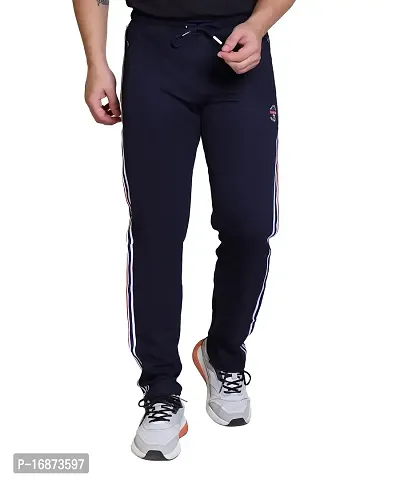 StarFox Men's Polyester Blend Printed Track Pant for Gym