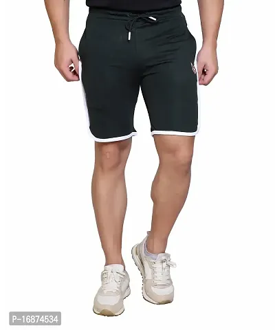 StarFox Men's Polycotton Regular Fit Shorts | Gym Style Shorts with Brisk Dry Technology-thumb0