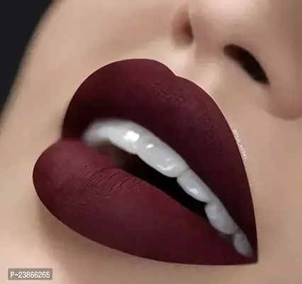 Matte Finsh Liquid Lightning Lipstick Maroon-thumb0