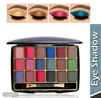 18 Shade Eye Shadow Palette Pack Of 1-thumb0