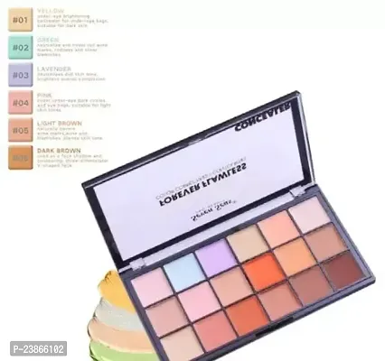 Seven Seas ProBeauty Forever Flawless Color Correcting Contouring 3 In 1 Benefits Concealer Palette Pack Of 1