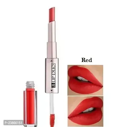 Red Seven Seas Matte Duo Lip 2In1 Matte Lipstick Brown Color Pack Of 1