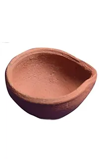 Mitti Ke Diye Plain Hand Made Clay lamp Deepak (Diyas) Pieces Made in Indian Village Handmade Traditional Clay Mitti Diya (24)-thumb2