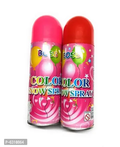 Holi Colour Spray Red and Pink (Set of 2)
