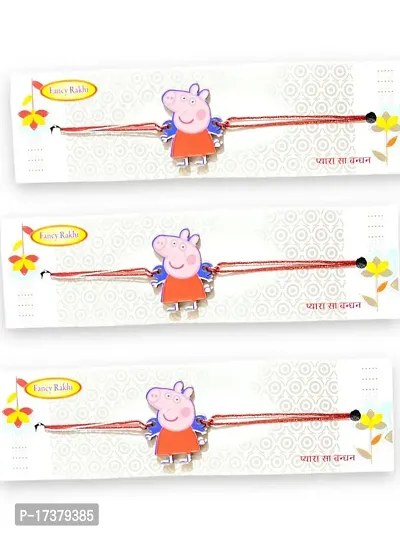 Kids Fancy Cartoon Rakhi Combo Pack Of 3