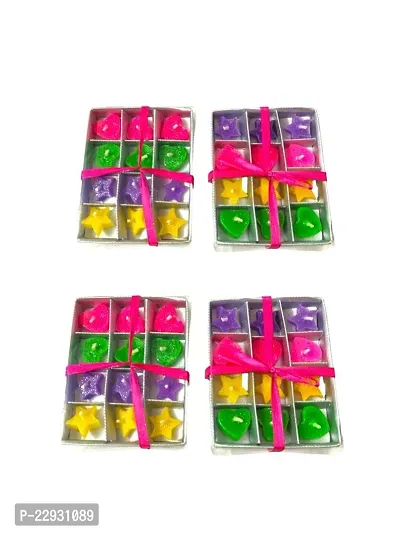 Designer Star Candle Set Of 48 Pieces-thumb0