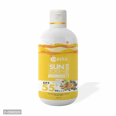 Natural Skin Care Sunscreen Lotion