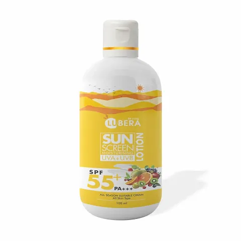 Natural Skin Care Sunscreen Lotion