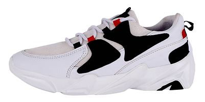 Trendy Mesh White Sports Running Outdoor Sneakers Shoes For Men-thumb2
