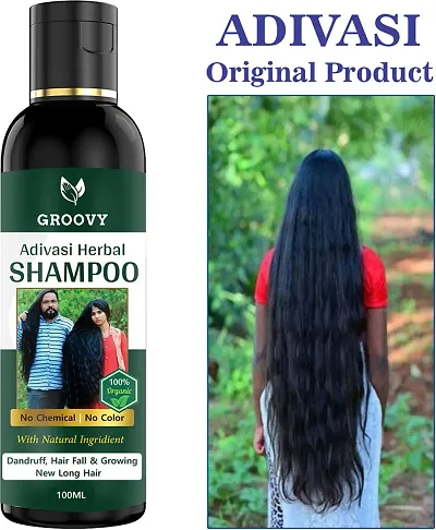 Groovy Adivasi Herbal Shampoo