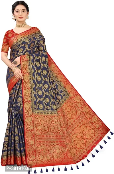 Stylish Cotton Silk Saree with Blouse piece