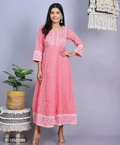 Stylish Rayon Kurta For Women-thumb0