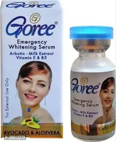 Goree Emergency Whitening Serum Avocado  Aloevera (3 Ml)-thumb0
