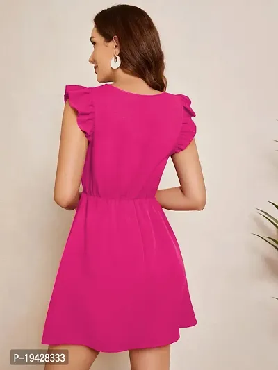 Stylish Lycra Solid Western Wear Dress For Women-thumb2