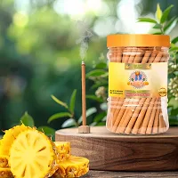 Classic Transform Your Space With Pine-Apple Dry Dhoop Stick For Pooja-Mediation Pine Apple  (200 Grm )-thumb1