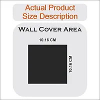 Classic 36 Big Square Black-Cp218 Acrylic Mirror Wall Sticker|Mirror For Wall|Mirror Stickers For Wall|Wall Mirror|Flexible Mirror|3D Mirror Wall Stickers|Wall Sticker Cp-744-thumb2