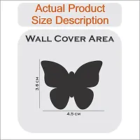 Classic 60 Butterfly Multicolour-Cp664 Acrylic Mirror Wall Sticker|Mirror For Wall|Mirror Stickers For Wall|Wall Mirror|Flexible Mirror|3D Mirror Wall Stickers|Wall Sticker Cp-1190-thumb2