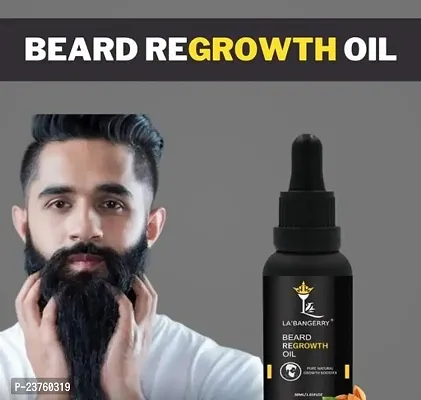 Beard Hair Growth Oil- Best Beard Oil For Mens - Beard Growth Oil, Patchy Beard Growth, Dadhi Oil, Mooch Oil, 30Ml (Pack Of 1)-thumb0