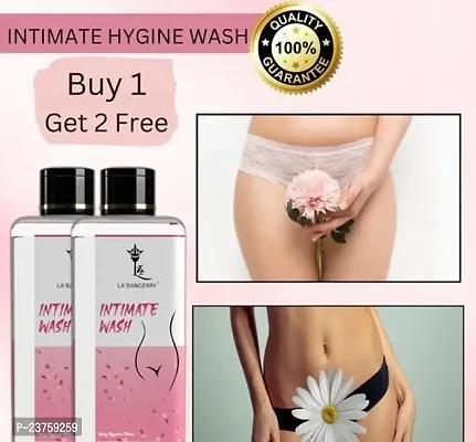 Intimate Hygiene Wash (No Odor, No Itching, No Irritation 100 Ml Bottle) Intimate Wash - Vagina Wash 100Ml (Pack Of 2)
