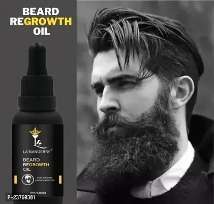 High Quality Beard Growth Oil - Advanced Beard Growth Oil For Men - Stimulate Beard Growth - Enriched With Vitamin E, Aloe Vera Oil, Coconut Oil, Almond Oil 30Ml (Pack Of 1)