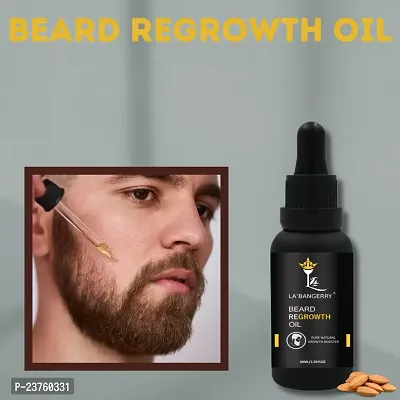 Best Brand Beard Regrowth Oil - More Beard Growth, With Redensyl, Natural Oils - Nourishment  Strengthening 30Ml (Pack Of 1)