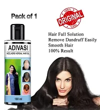 ADIVASI AYURVEDIC Natural Hair Oil +  Combo for Hair Growth and Hair Fall 100ML Pack of 2-thumb1