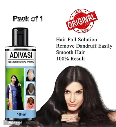 ADIVASI AYURVEDIC Natural Hair Oil +  Combo for Hair Growth and Hair Fall 100ML Pack of 2-thumb2