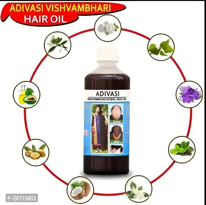 Adivasi Herbal Hair Growth Oil -Get Strong and Healthy Hair with Ayurvedic Herbs 250ml